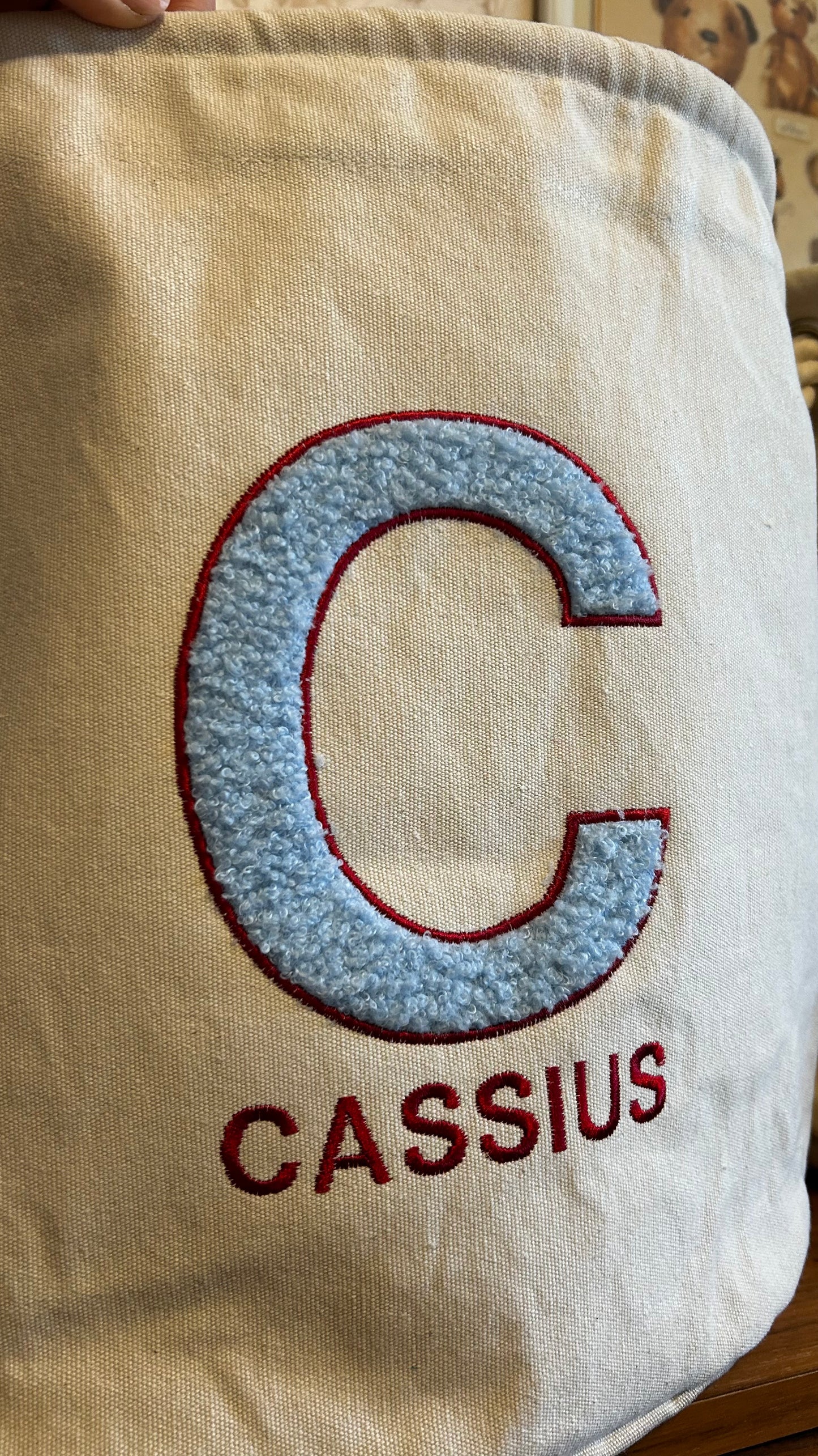 Grand panier initiale teddy