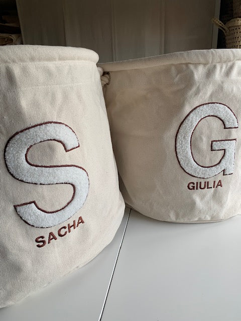 Grand panier en coton