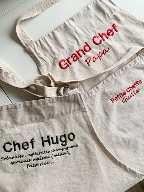 Tablier de cuisine pour adulte