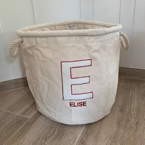 Grand panier en coton
