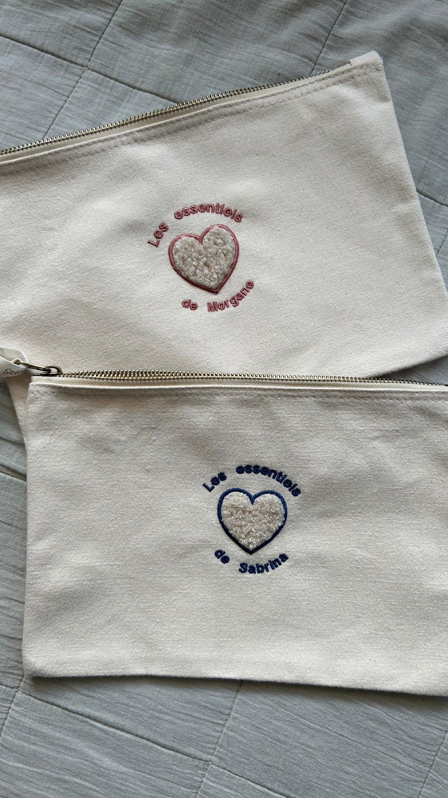 Pochette en coton
