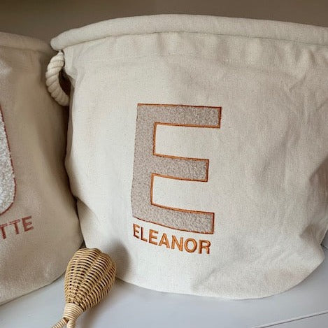Grand panier en coton