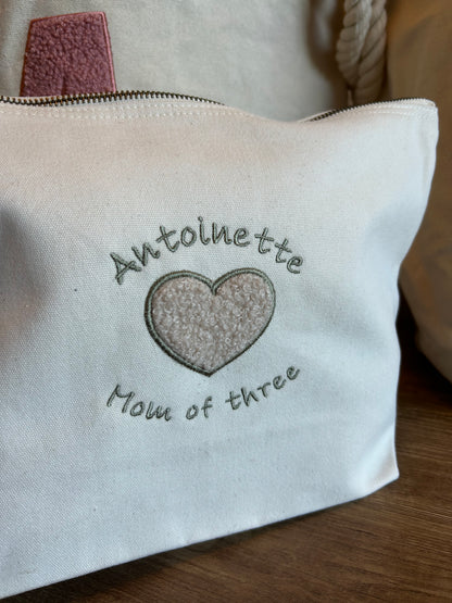 Pochette XL en coton