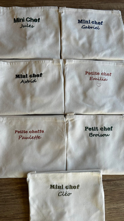 Tablier de cuisine pour enfant