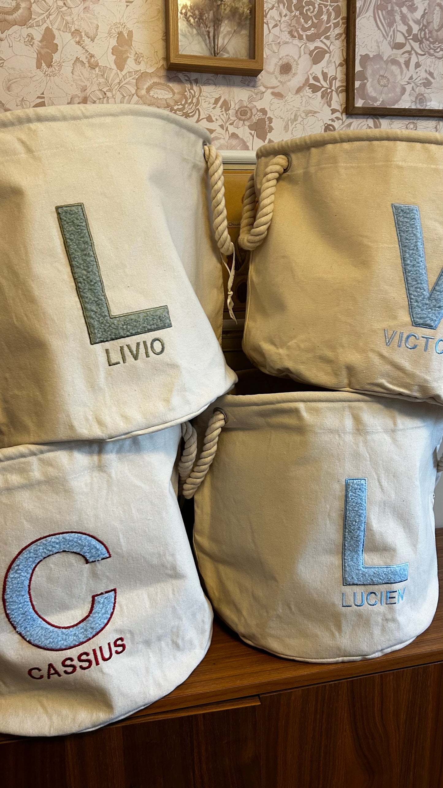 Grand panier initiale teddy