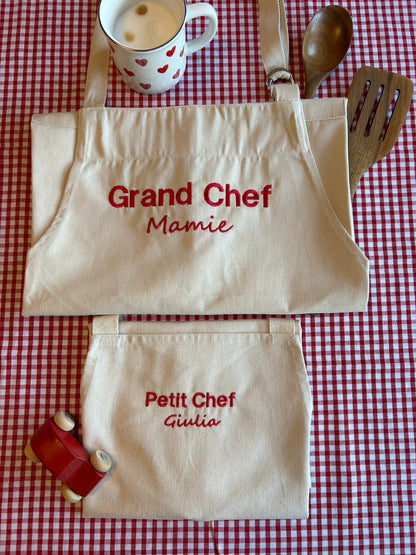 Tablier de cuisine pour adulte