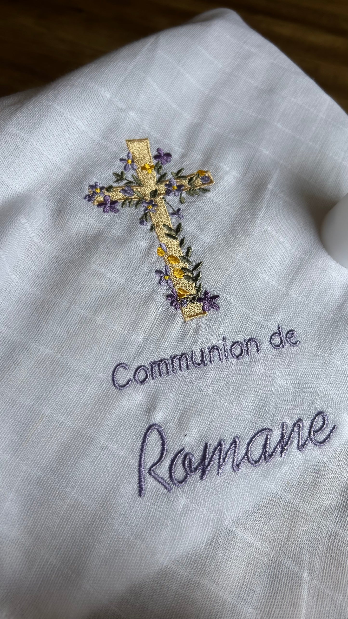 Lange blanc Cérémonie