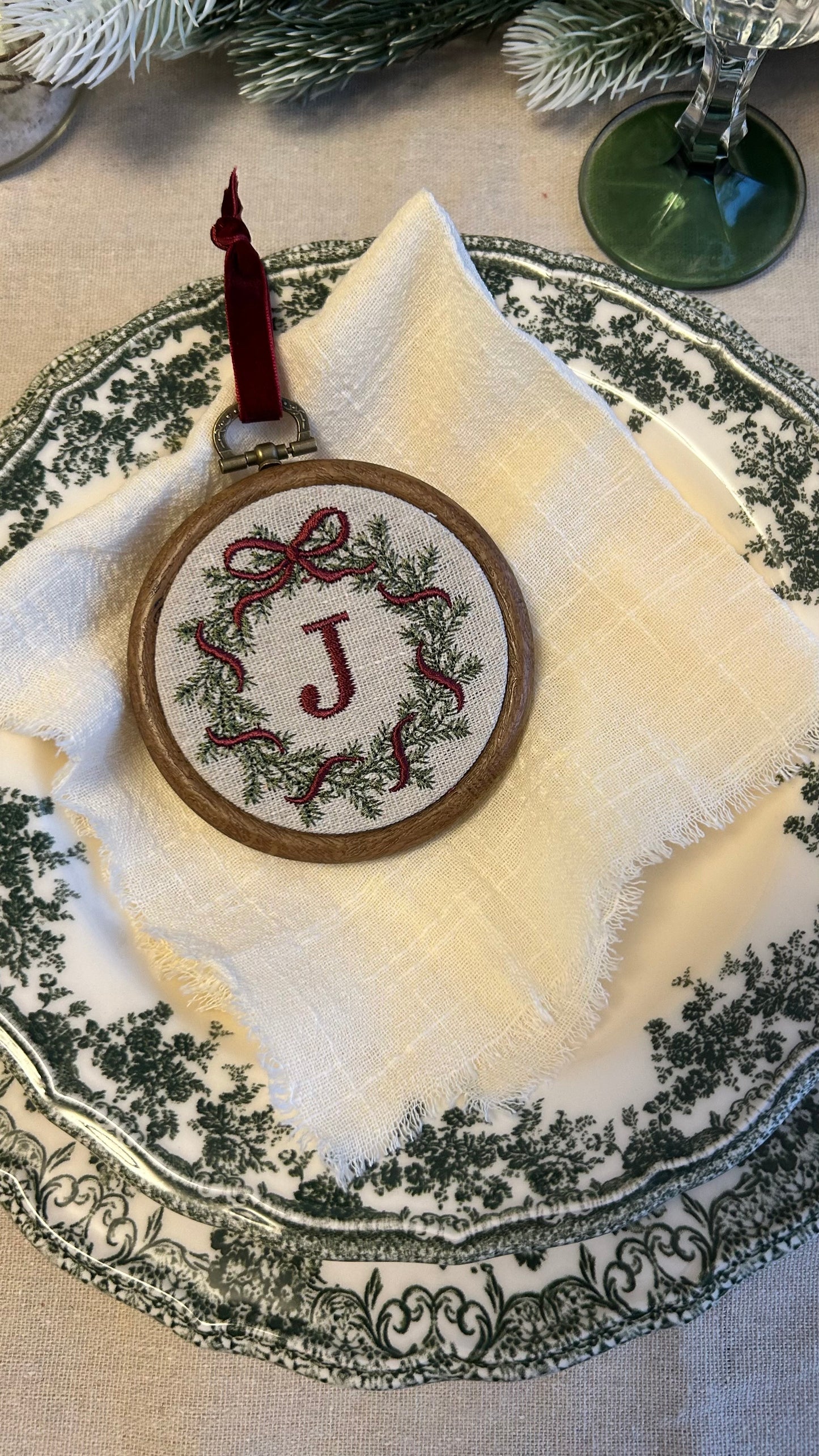 Tambourin de Noël 8cm