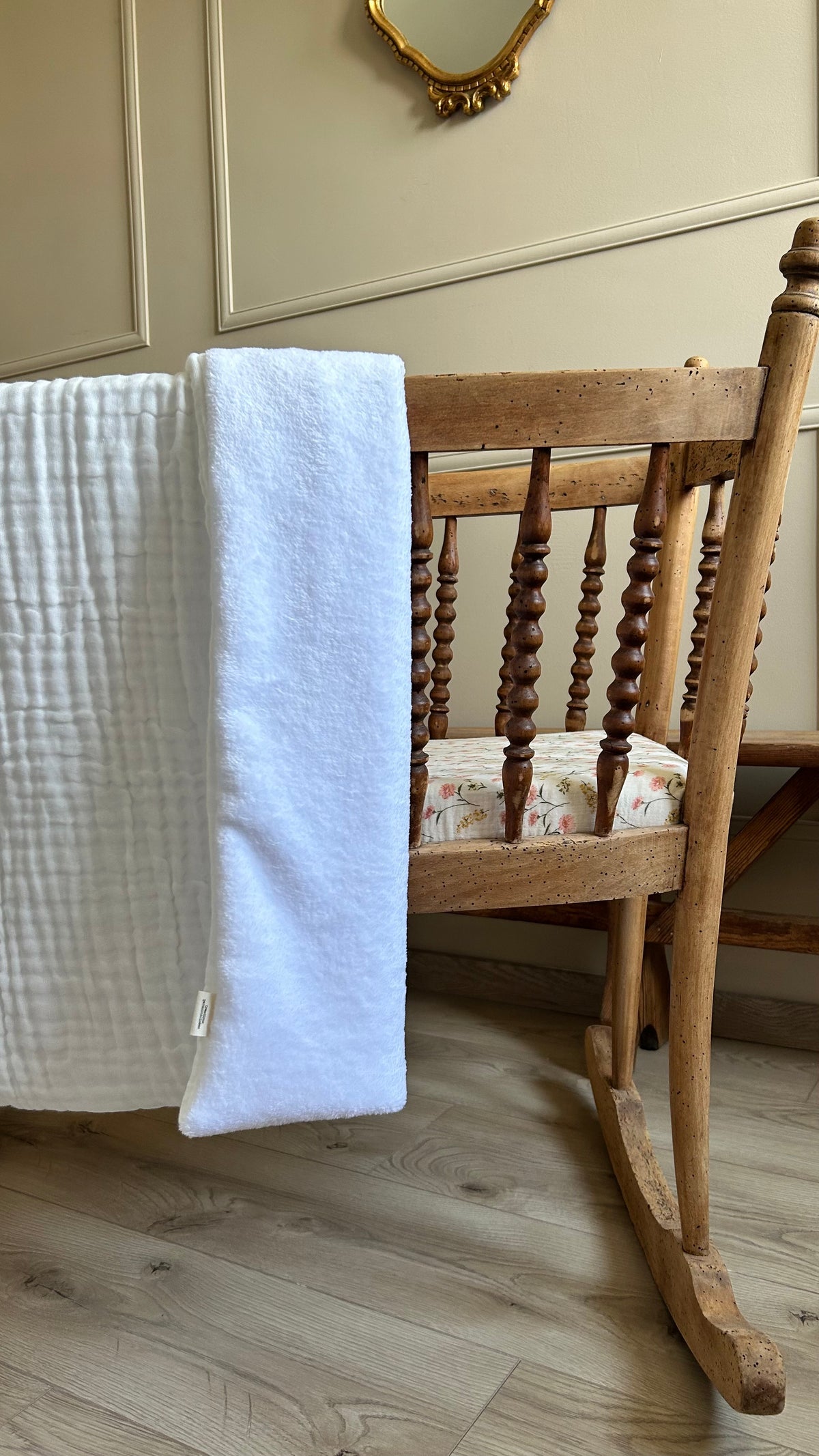 Plaid bébé en gaze de coton
