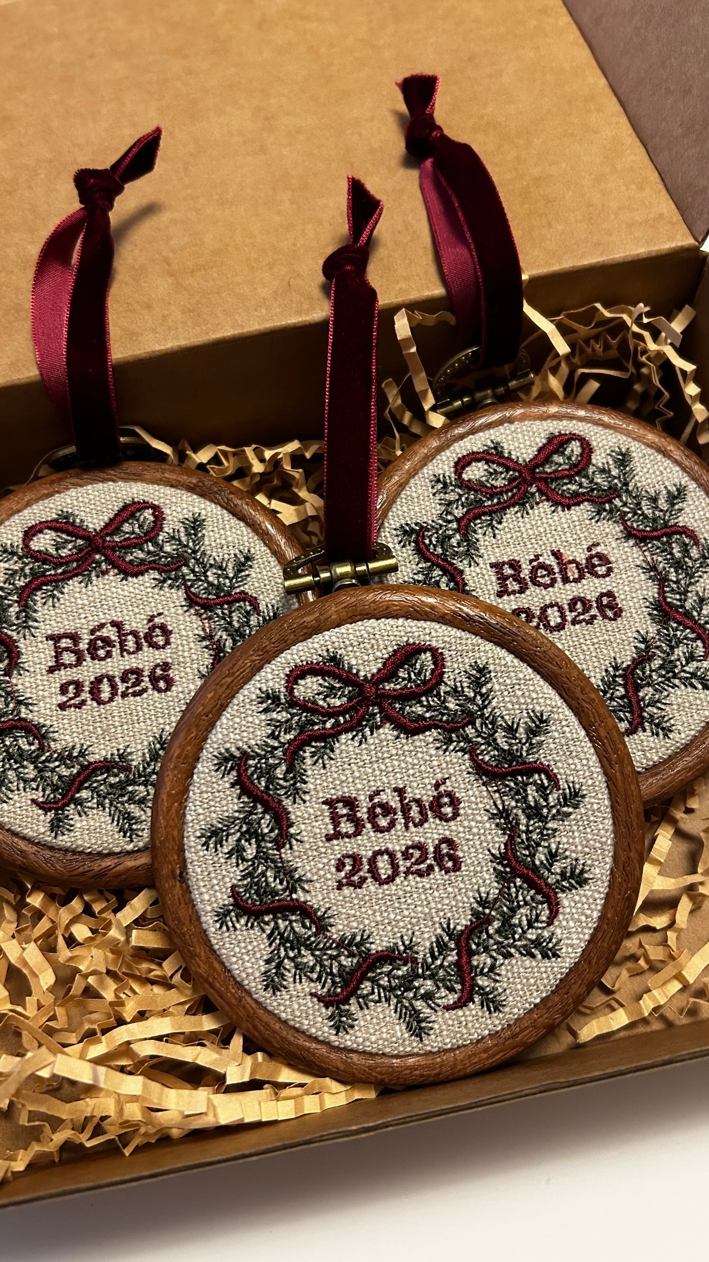 Tambourin de Noël 8cm