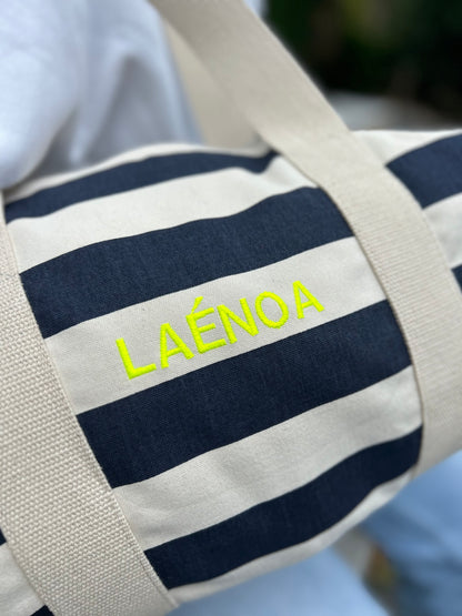 Sac polochon marinière