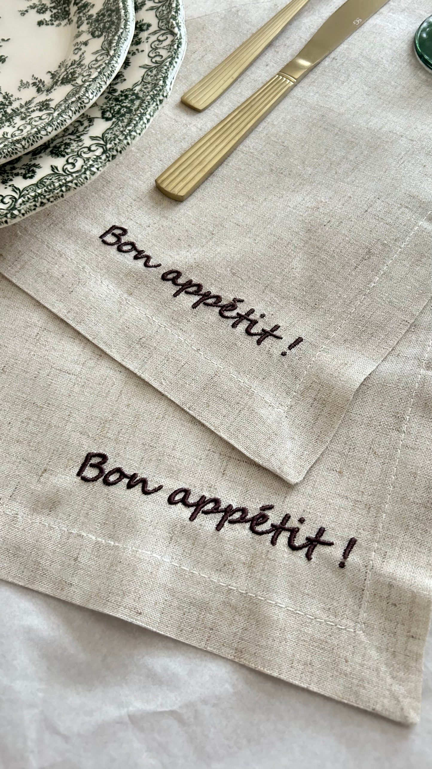 Serviette de table 100% coton
