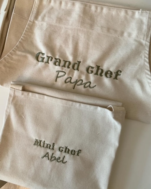 Tablier de cuisine pour adulte
