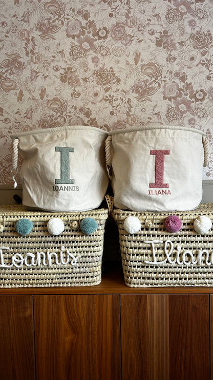 Grand panier initiale teddy