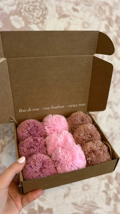 Lot de pompons