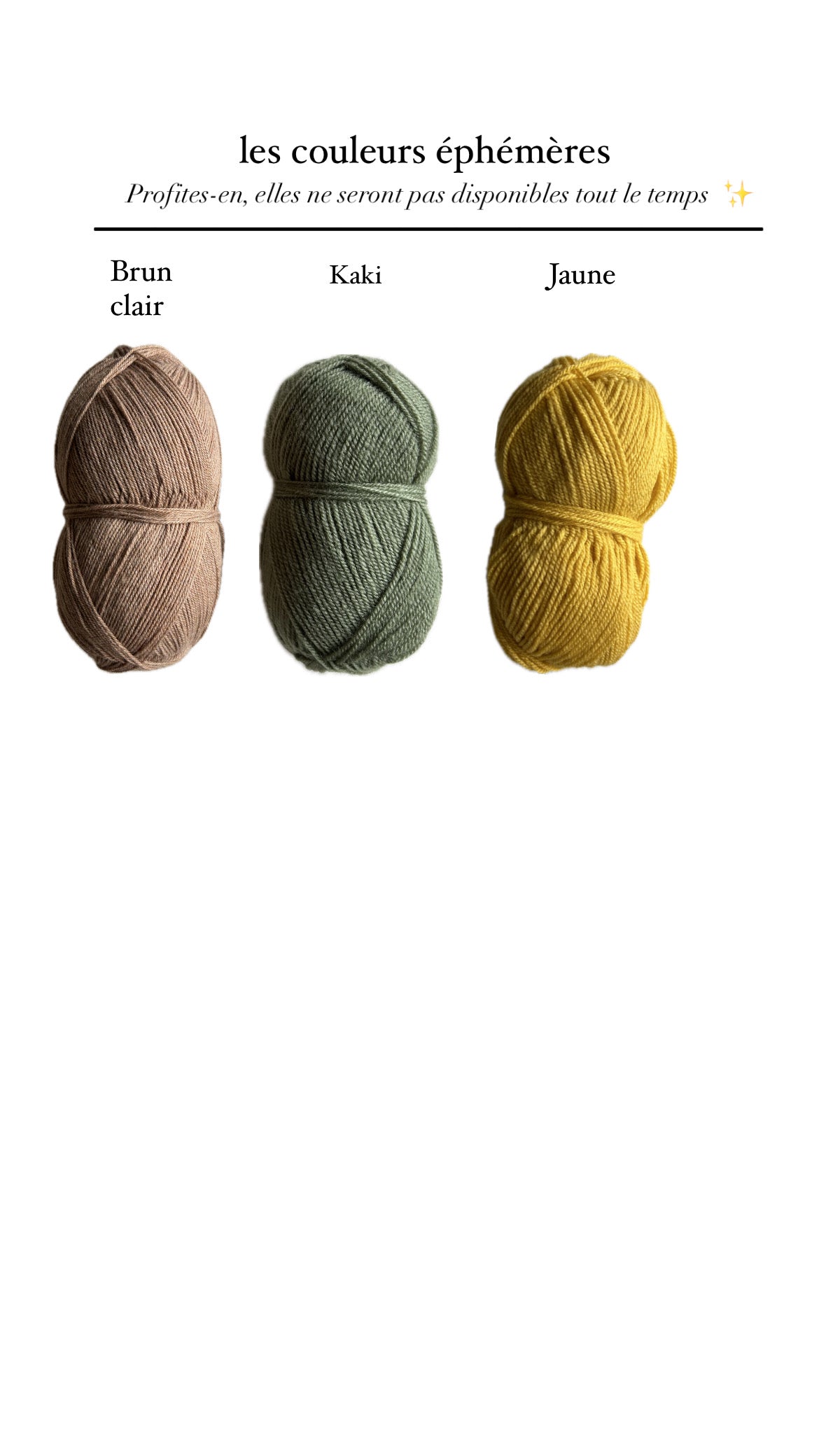 Fleur en tricotin