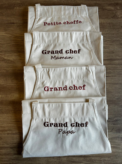 Tablier de cuisine pour adulte