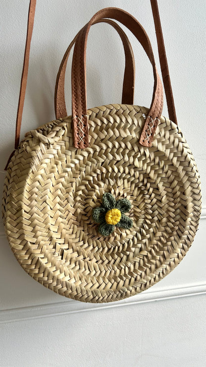 Cabas rond sac à main / bandoulière