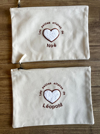 Pochette en coton