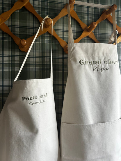 Tablier de cuisine pour adulte