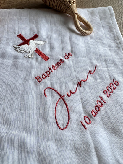 Lange blanc Cérémonie