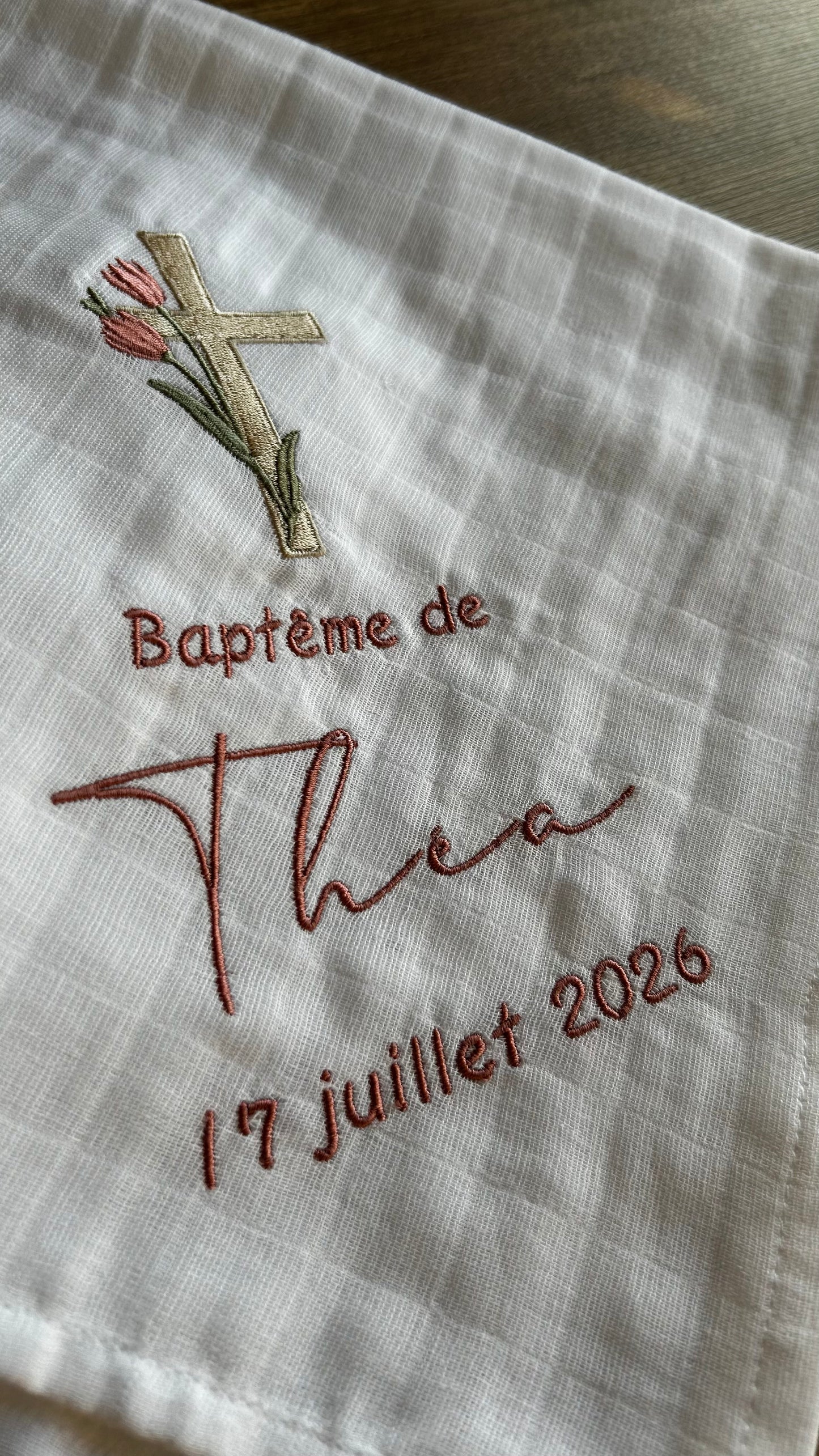 Lange blanc Cérémonie