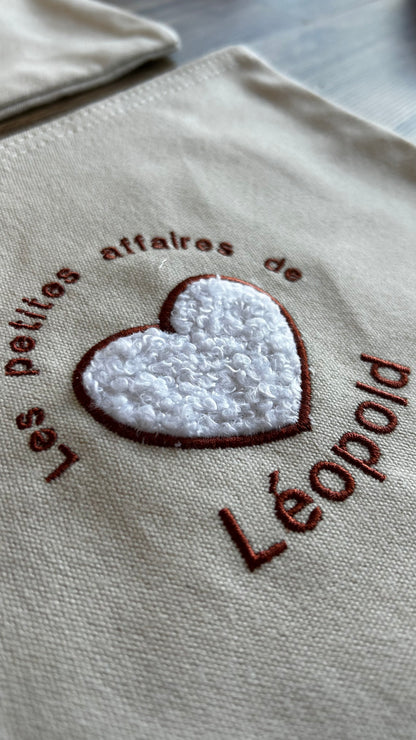 Pochette en coton