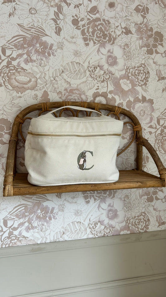 Vanity en coton Lapin