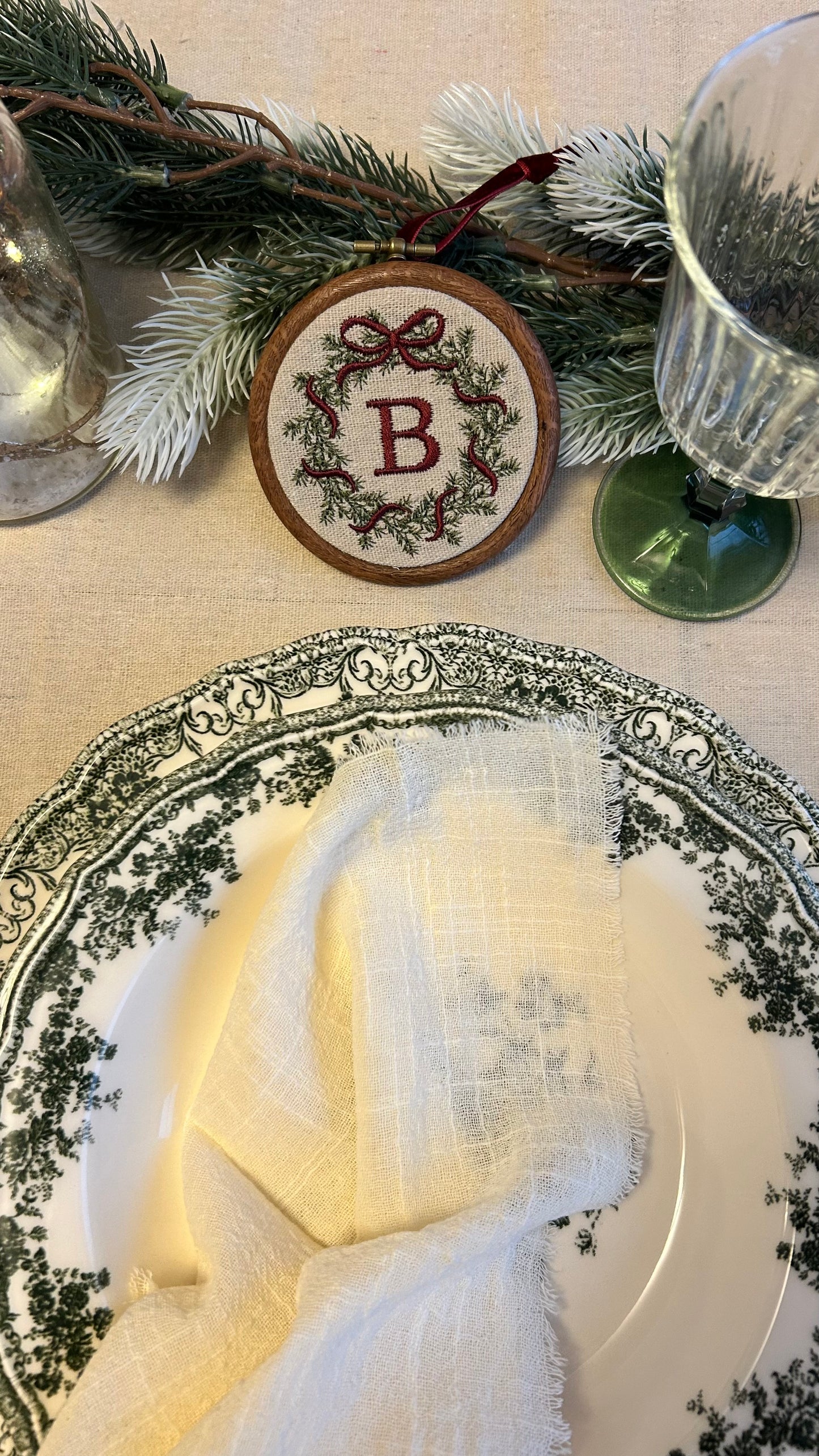 Tambourin de Noël 8cm