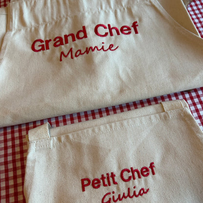 Tablier de cuisine pour adulte