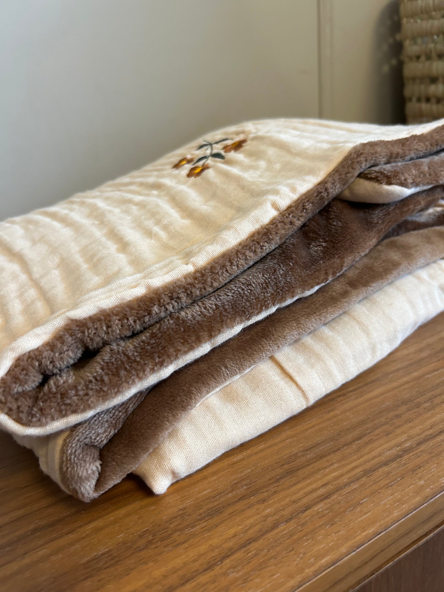 Plaid en gaze de coton