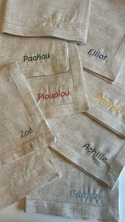 Serviette de table 100% coton