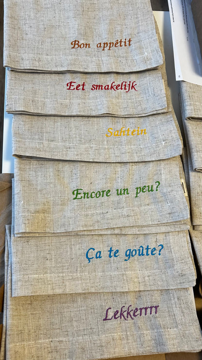 Serviette de table 100% coton