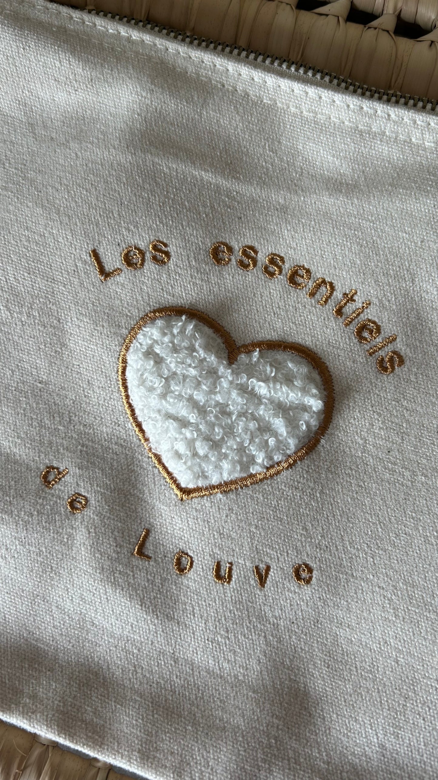 Pochette en coton