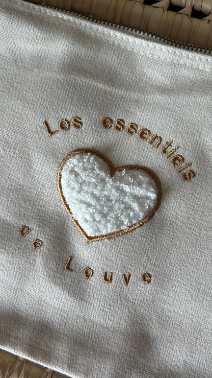 Pochette en coton
