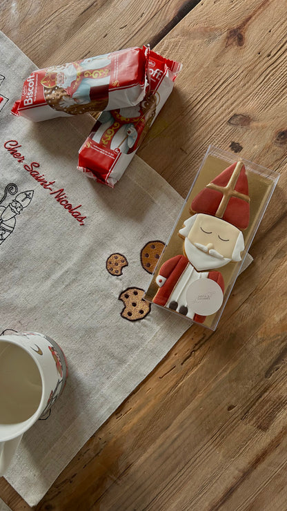 Set de table traditionnel de Saint-Nicolas