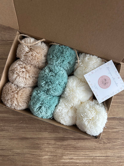 Lot de pompons