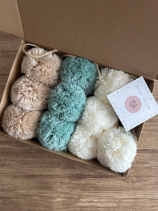 Lot de pompons