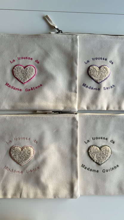 Pochette en coton
