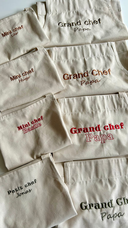 Tablier de cuisine pour adulte