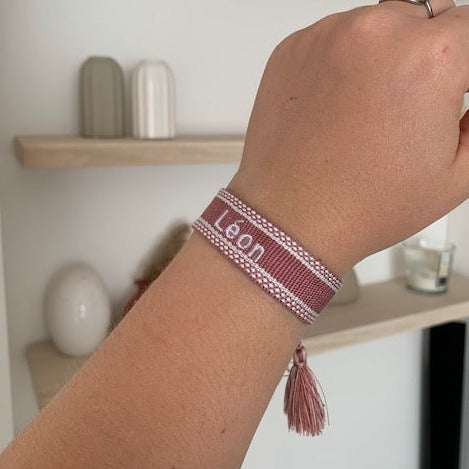 Bracelet en coton à personnaliser