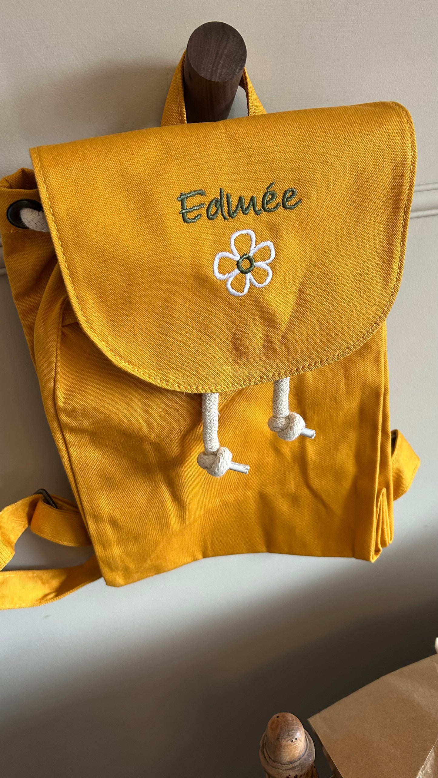 Sac à dos en coton à personnaliser