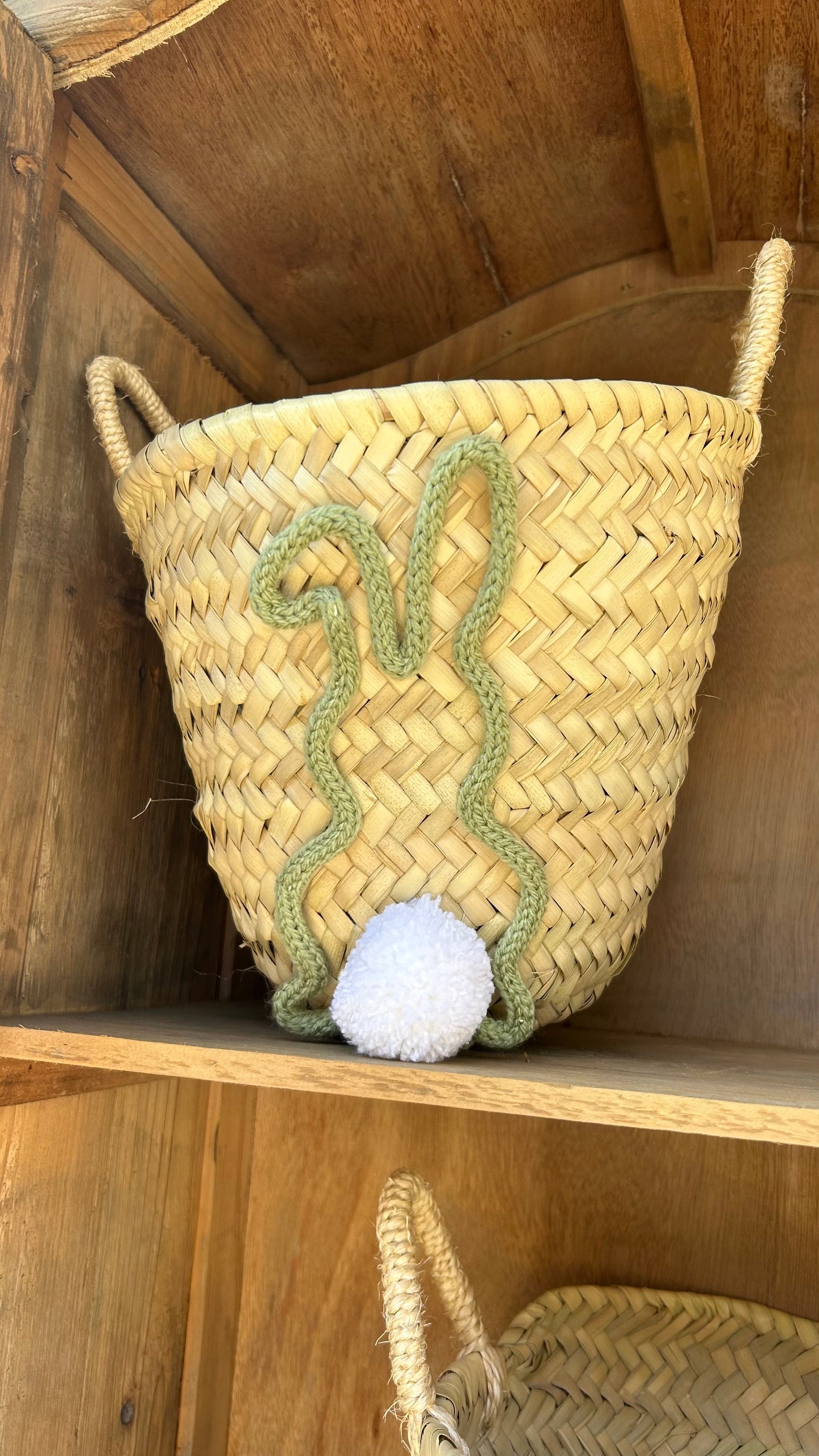 Panier de récolte pour Pâques