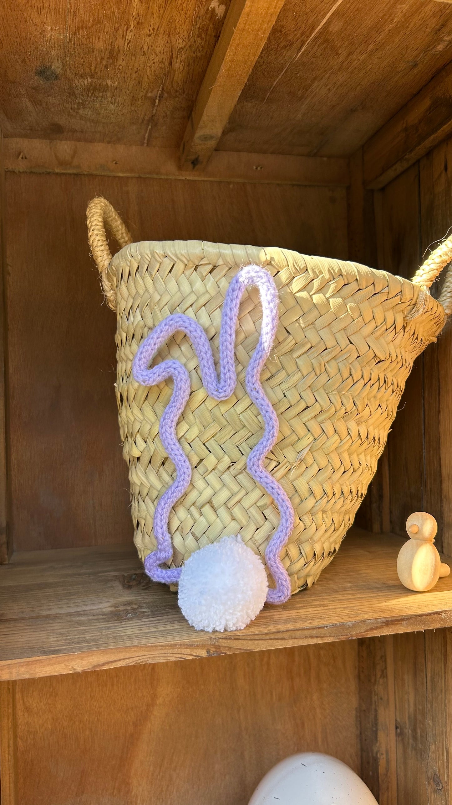 Panier de récolte pour Pâques