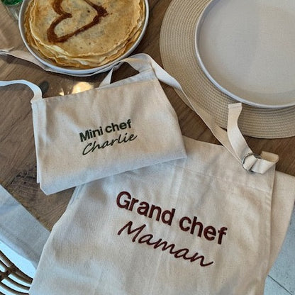 Tablier de cuisine pour adulte