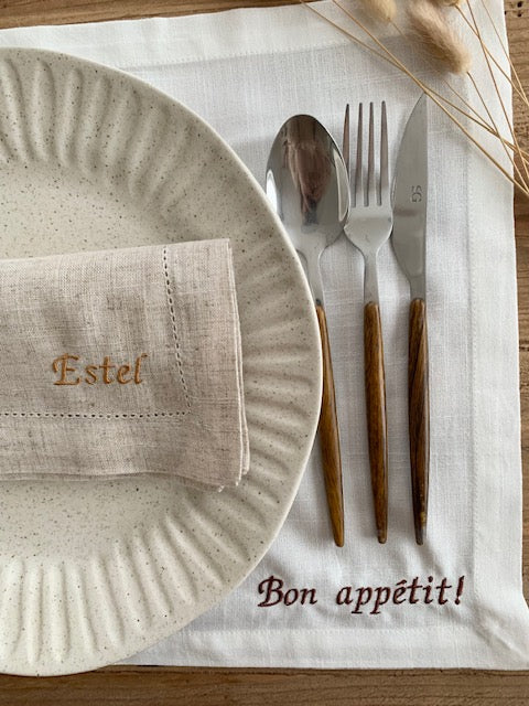 Serviette de table 100% coton