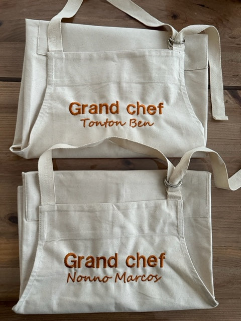 Tablier de cuisine pour adulte