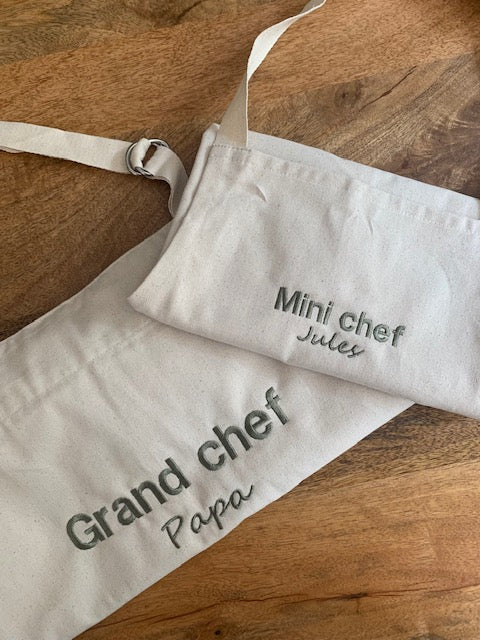 Tablier de cuisine pour enfant