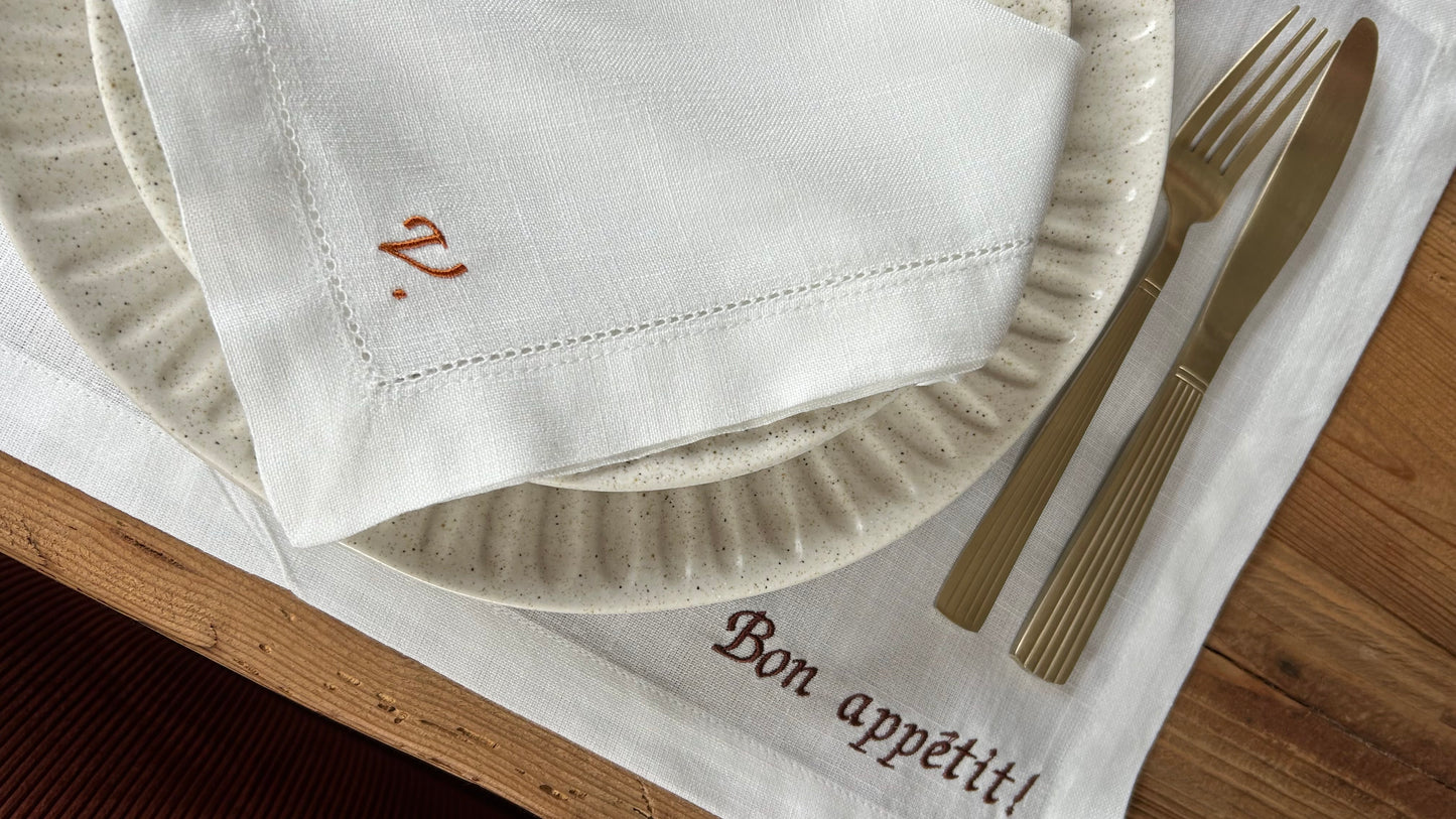 Serviette de table 100% coton