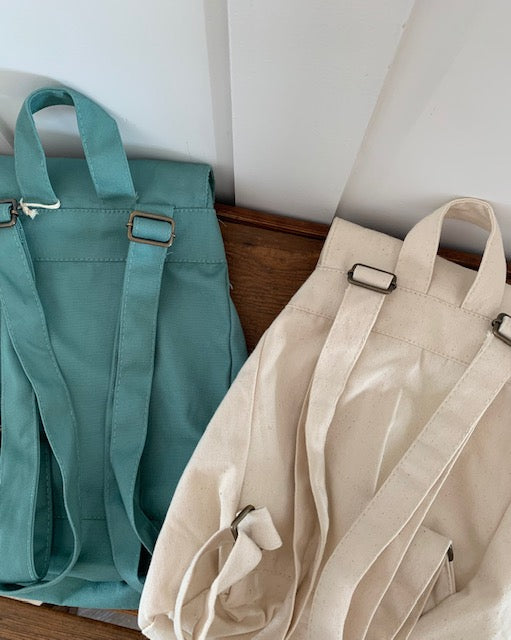 Sac à dos en coton à personnaliser